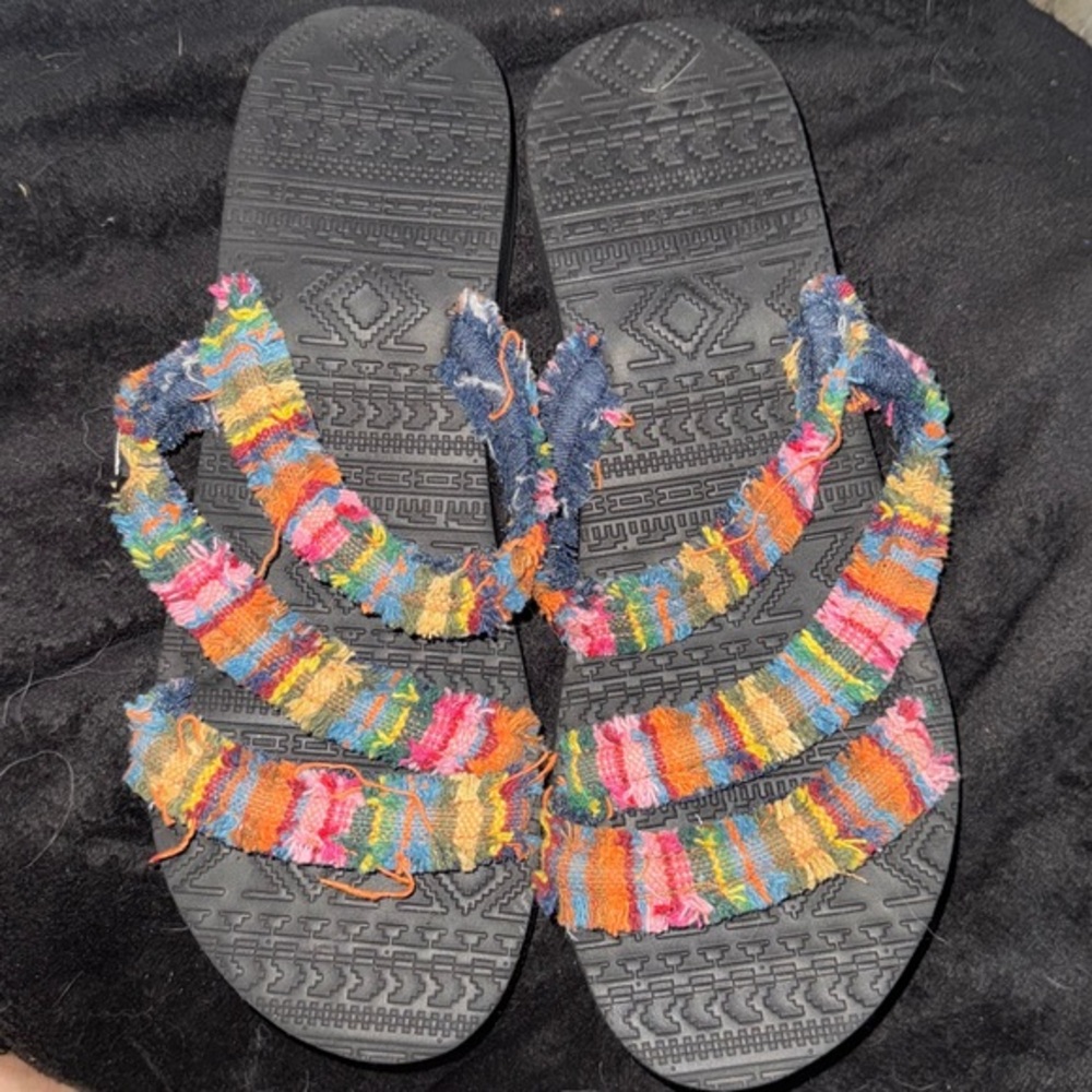 Muk Luks Riptide Sandals Womens Size 11